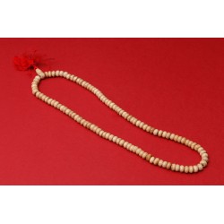 108 mala clear yak bone