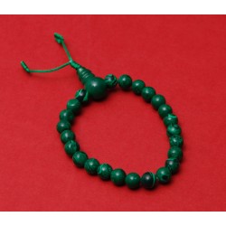 Bracelet malaquite verte