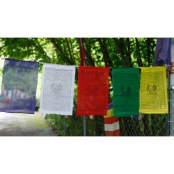 Bandera del Buda Shakyamuni...