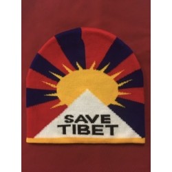 Mütze mit Tibet-Flagge