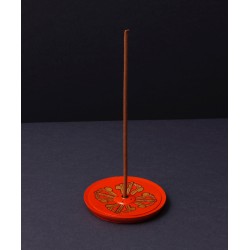 Double vajra wooden incense...